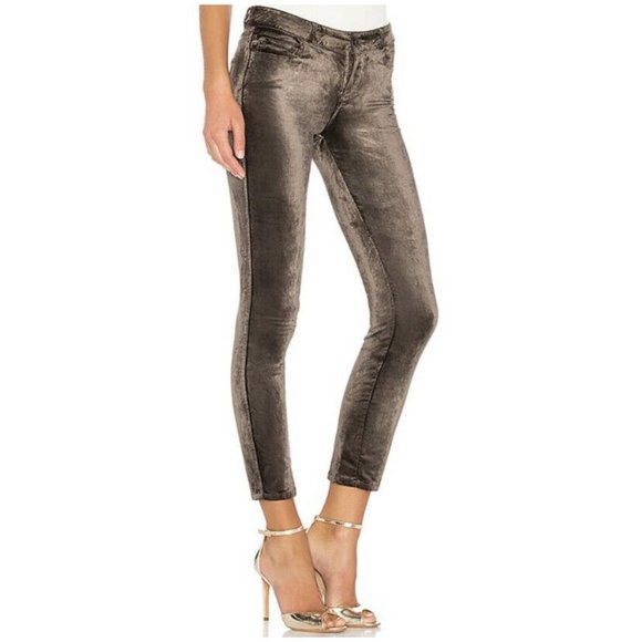 Paige Verdugo Ankle Skinny Pant Deep Juniper 27 - Picture 4 of 12